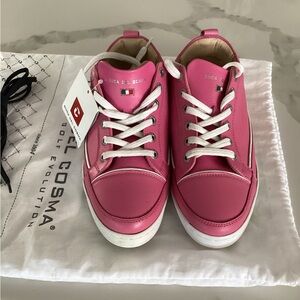 Duca del Cosma Pink Festival Golf Shoes New With Tags